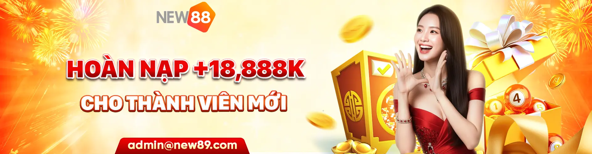 New88 hoàn nạp 18,888K